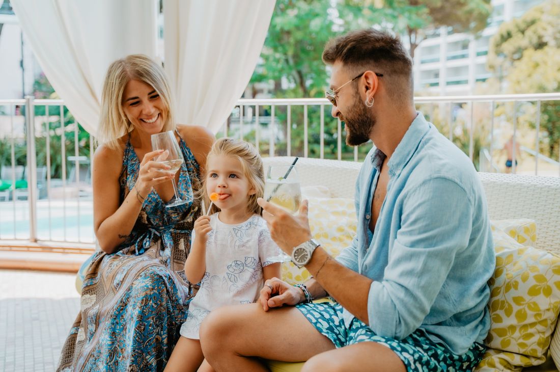 Serenissima: Residenz in Bibione mit Bar für den Aperitif