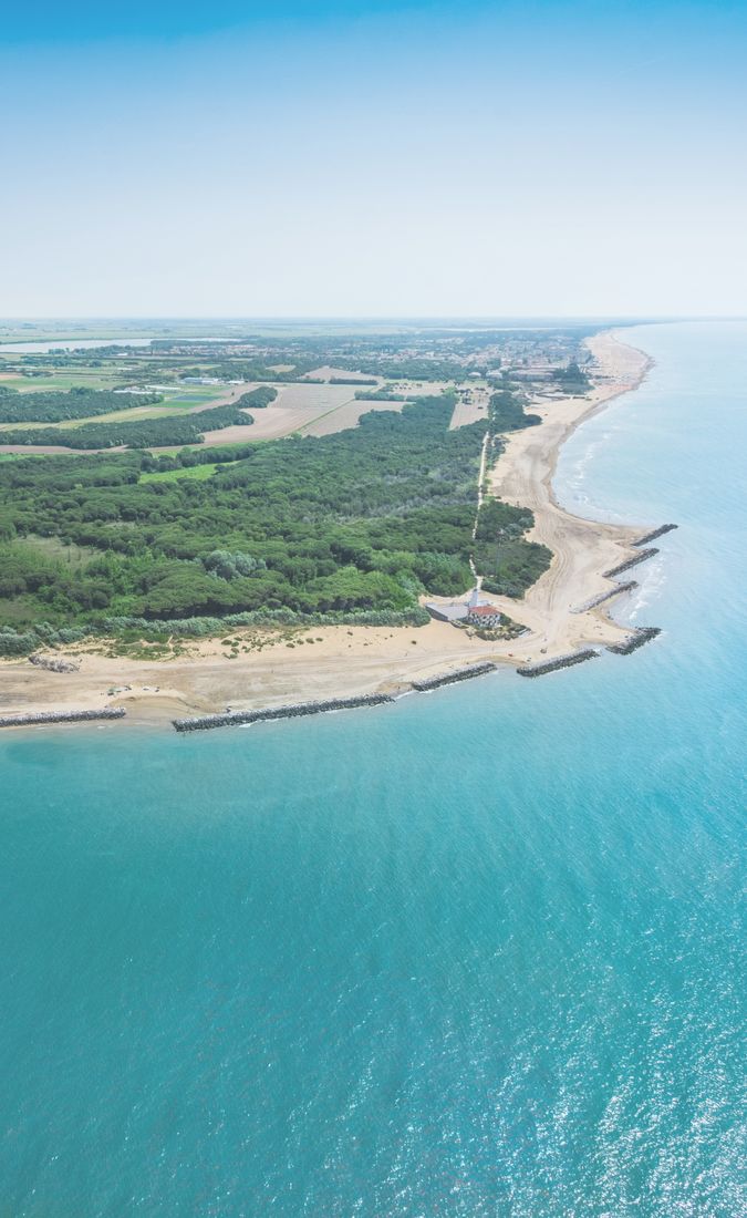 Bibione: piste ciclabili in centro città e sul mare