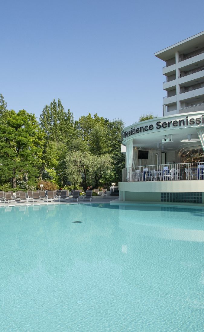 Serenissima: Residence pro rodiny v Bibione s bazénem