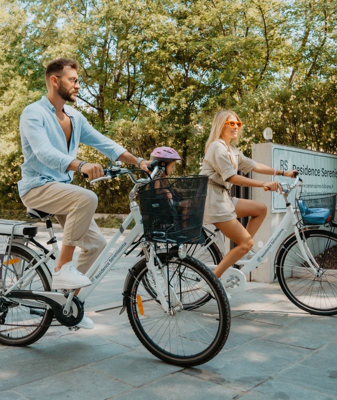 Fahrradwege für Ferien in Bibione