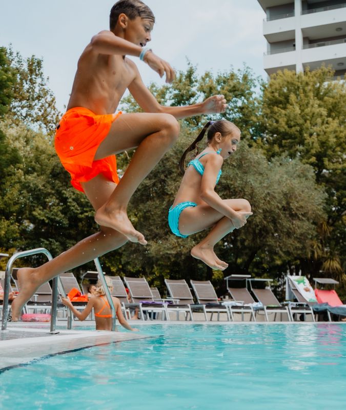 Serenissima in Bibione: Residenz mit Swimmingpool für Kinder