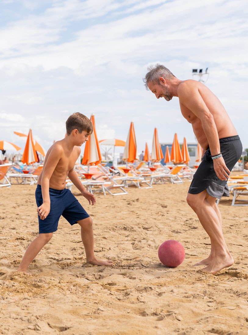 Bibione: Animation am Strand für Kinder