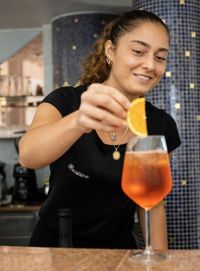 Serenissima in Bibione: Residenz mit Bar am Meer